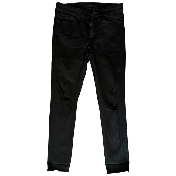 Uniqlo Black Skinny Jeans, W28 - Picture 1 of 4